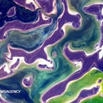 نقشه ماهواره‌ای خشکسالی و تنش آبی کشور