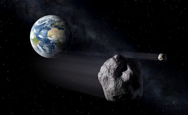 سیارکی به اندازه برج ایفل امروز از کنار زمین می‌گذرد